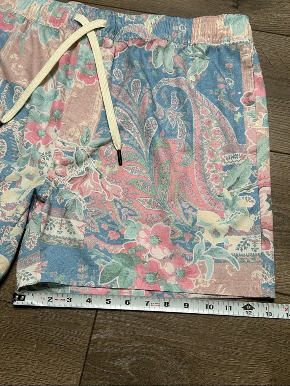 BYLT 5” Baja Swim Training Board Shorts Blue Pink‎ Size XXL